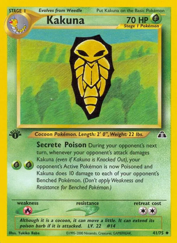 Kakuna card front