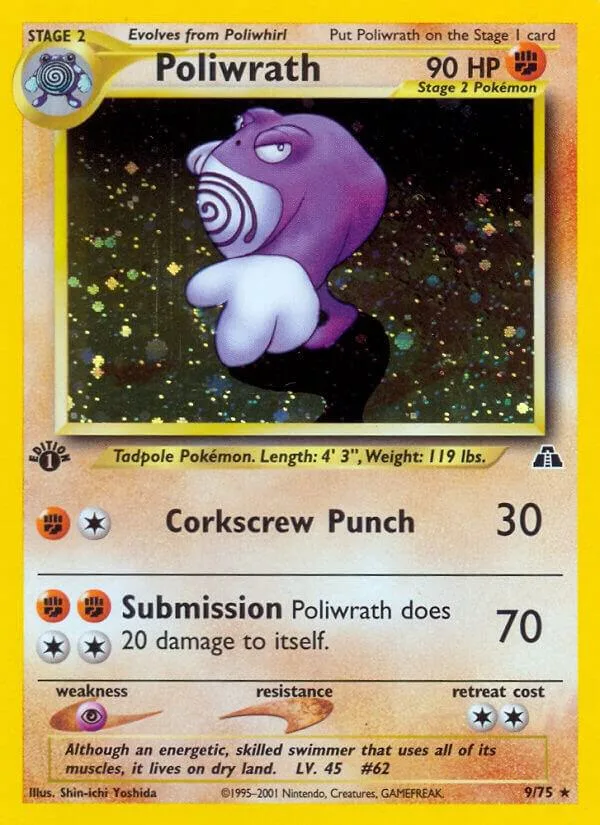 Poliwrath card front