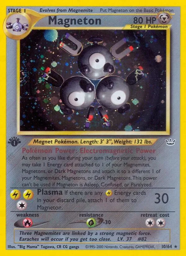 Magneton card front