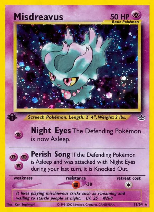 Misdreavus card front