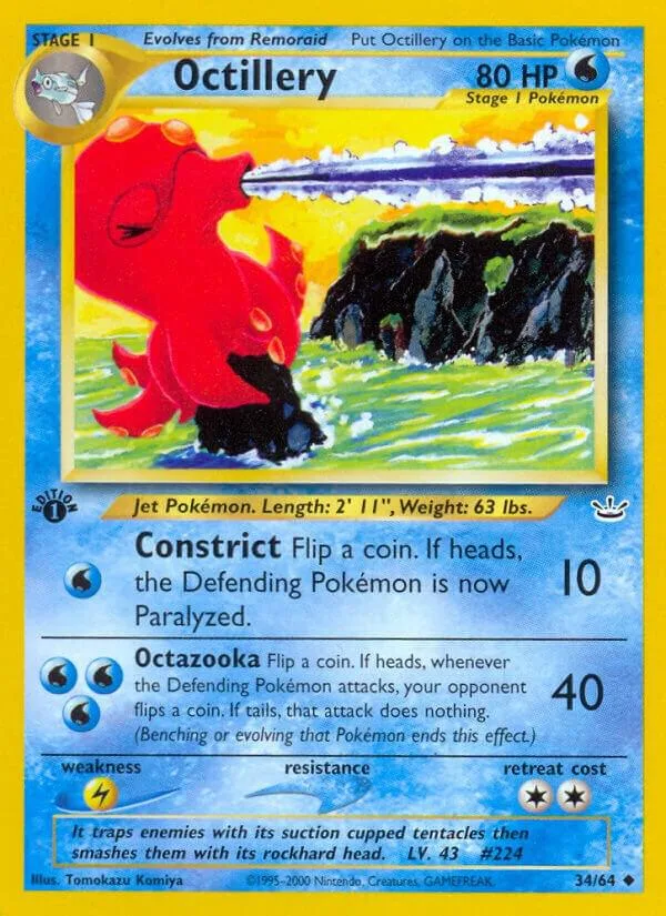 Octillery card front