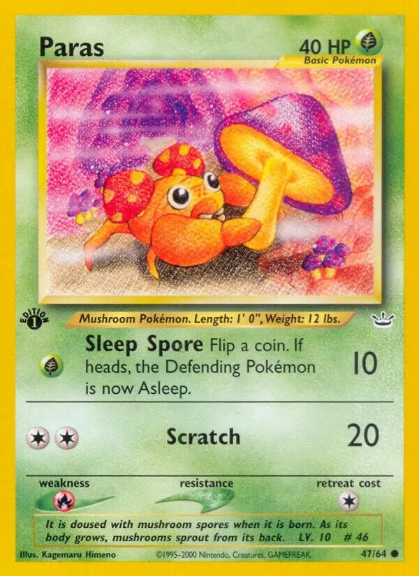 Paras card front