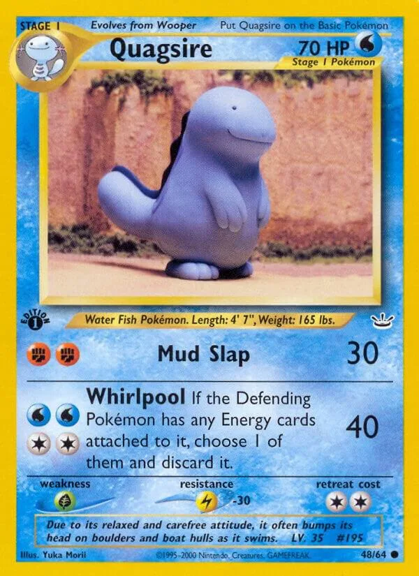 Quagsire card front