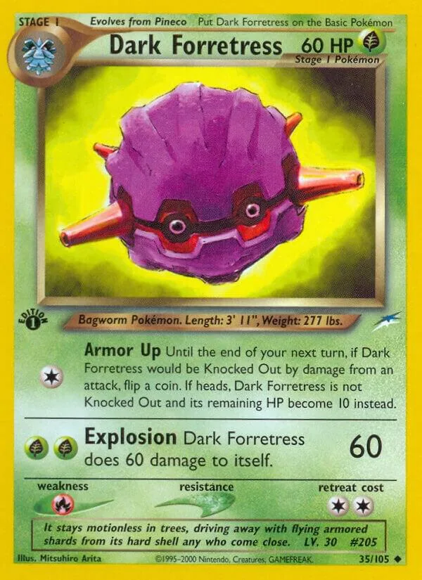 Dark Forretress card front