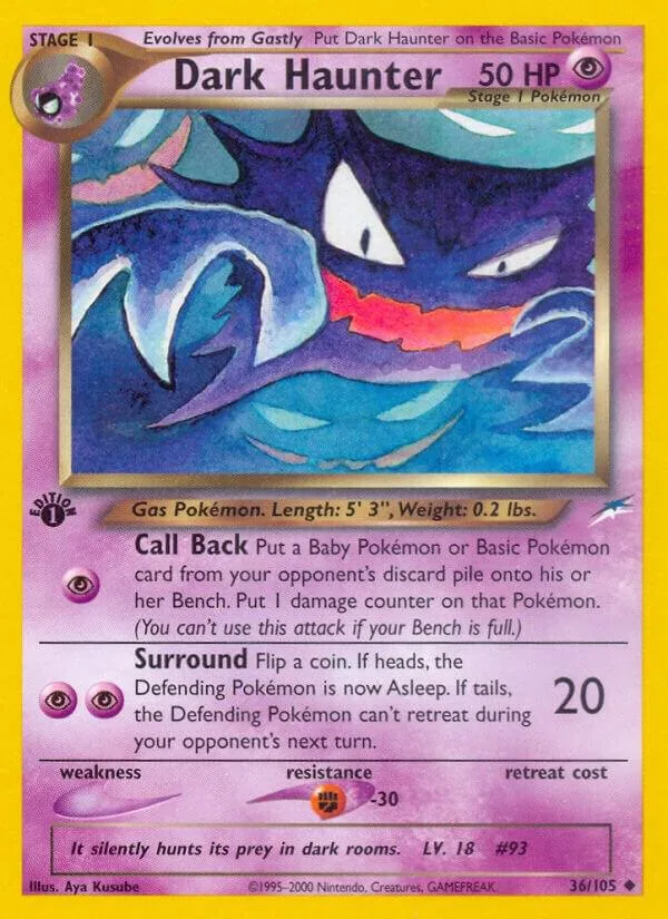 Dark Haunter card front