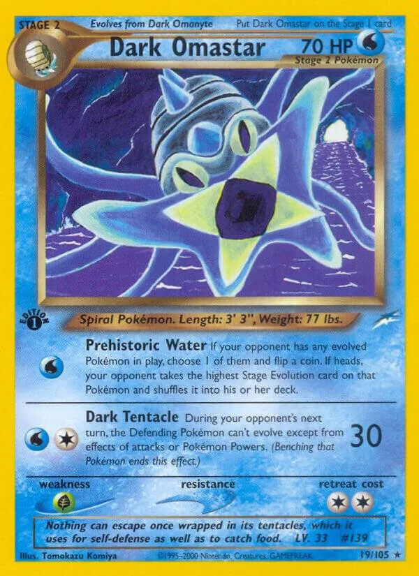 Dark Omastar card front
