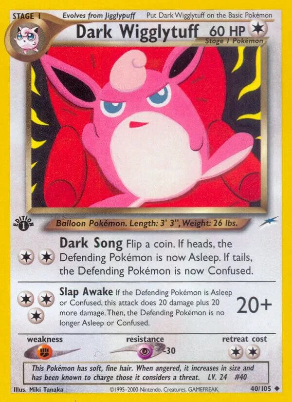 Dark Wigglytuff card front