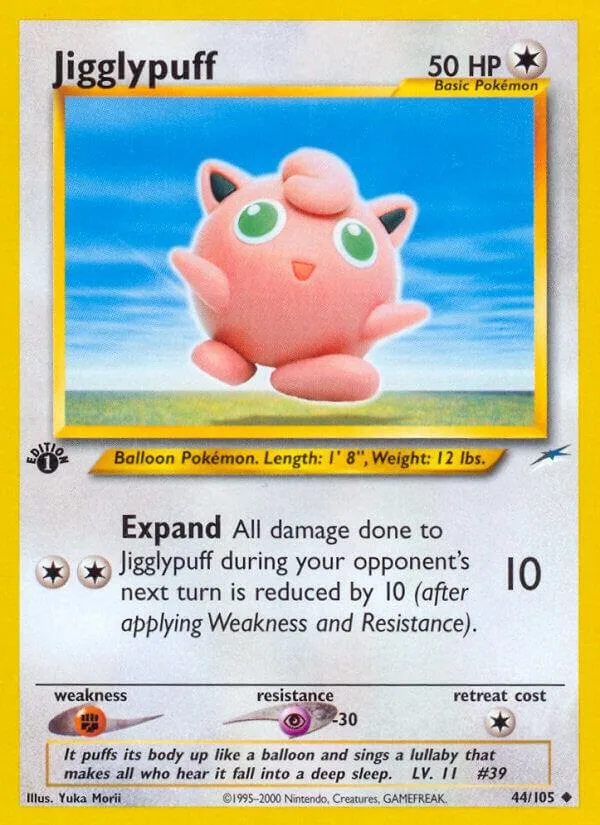 Jigglypuff card front