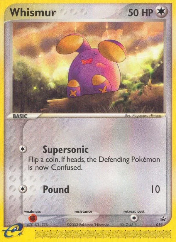 Whismur (Target Promo) card front