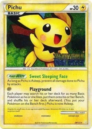 Pichu (Prerelease) card front