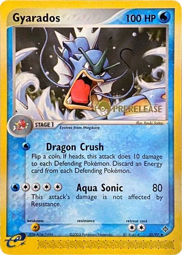 Gyarados (Prerelease) Normal card