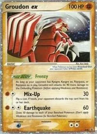 Groudon ex (EX Collector's Tins) Holofoil card