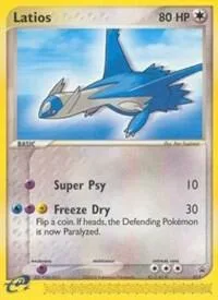 Latios (Pokemon Heroes: Latios & Latias DVD Release) card front