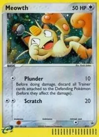 Meowth (EX Series Collector's Tin) card front