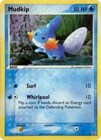 Mudkip (EX Deck Tin) card front