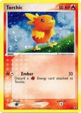 Torchic (EX Deck Tin) card front