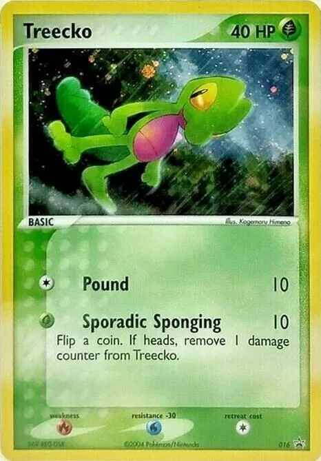 Treecko (EX Deck Tin) card front