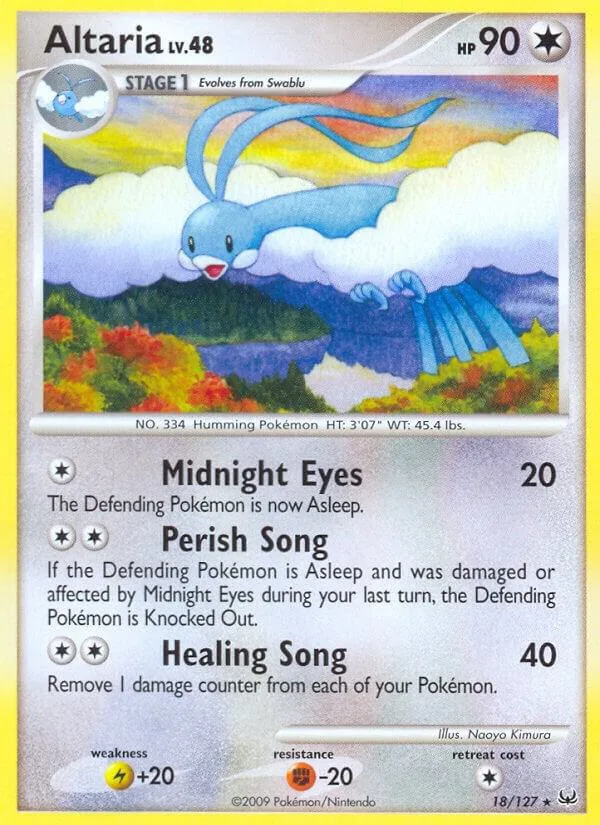 Altaria card front