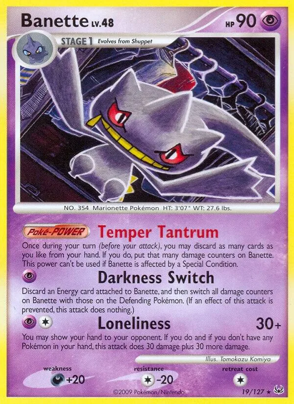 Banette card front