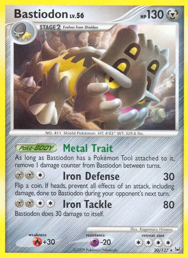 Bastiodon card front