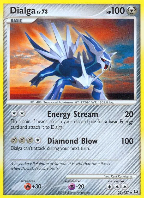Dialga card front