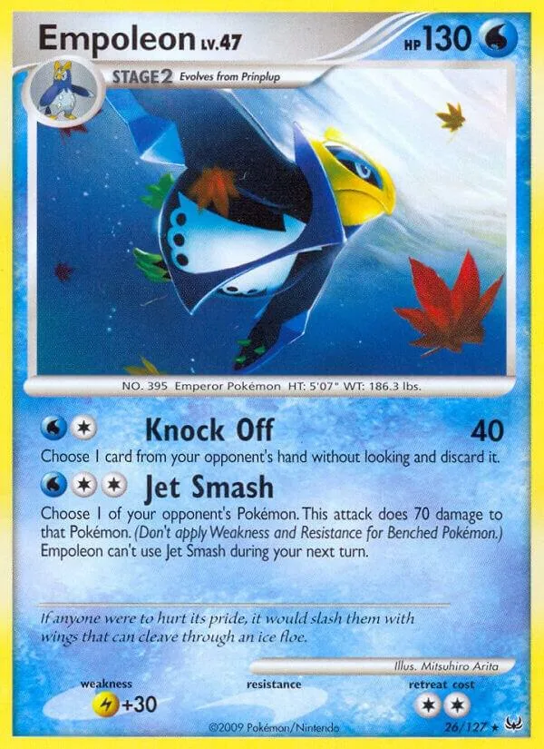 Empoleon card front