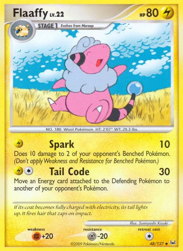 Flaaffy card front