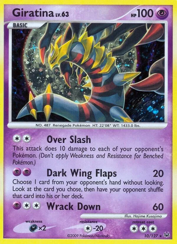 Giratina card front