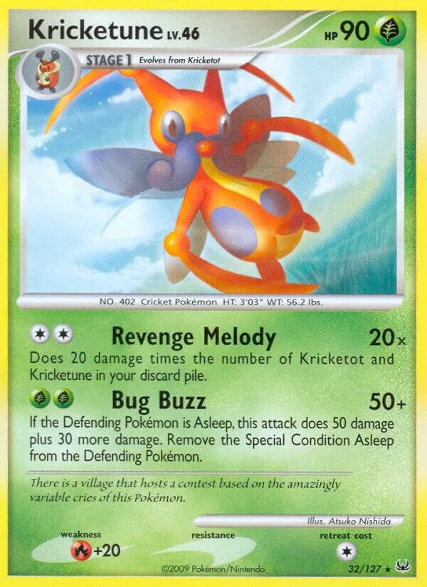 Kricketune card front