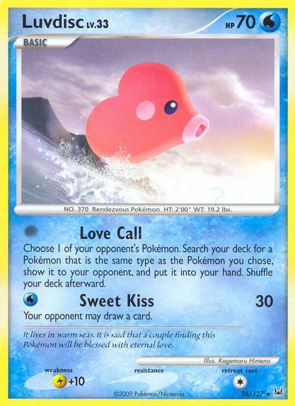 Luvdisc card front
