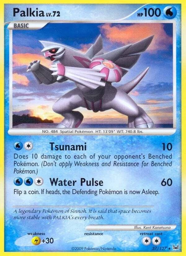 Palkia card front