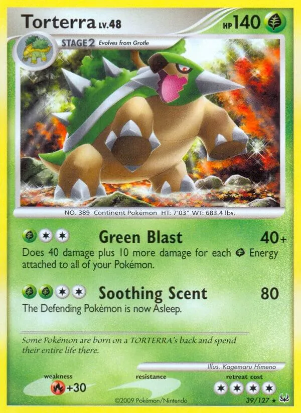 Torterra card front