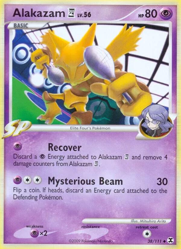 Alakazam E4 card front