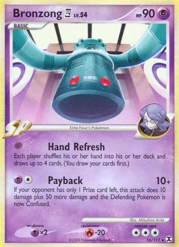 Bronzong E4 card front