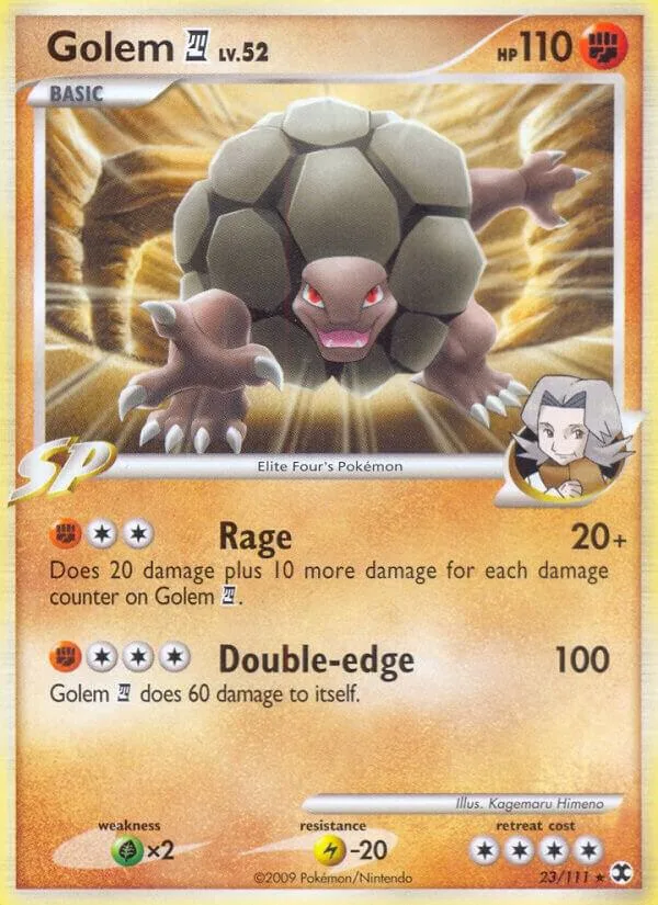 Golem E4 card front