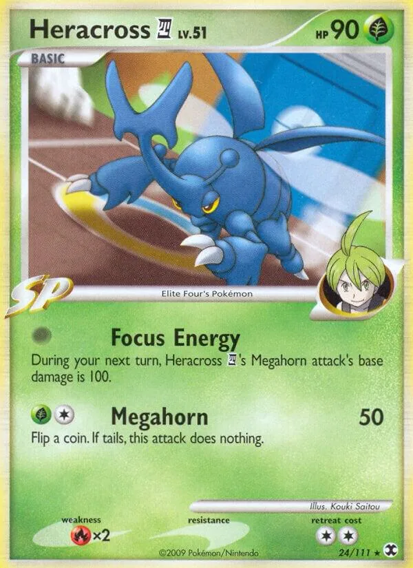 Heracross E4 card front