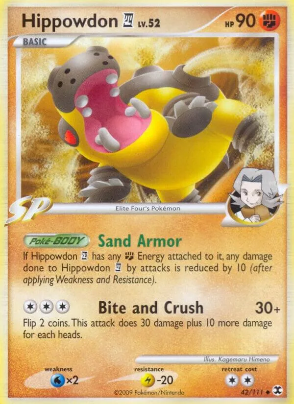 Hippowdon E4 card front