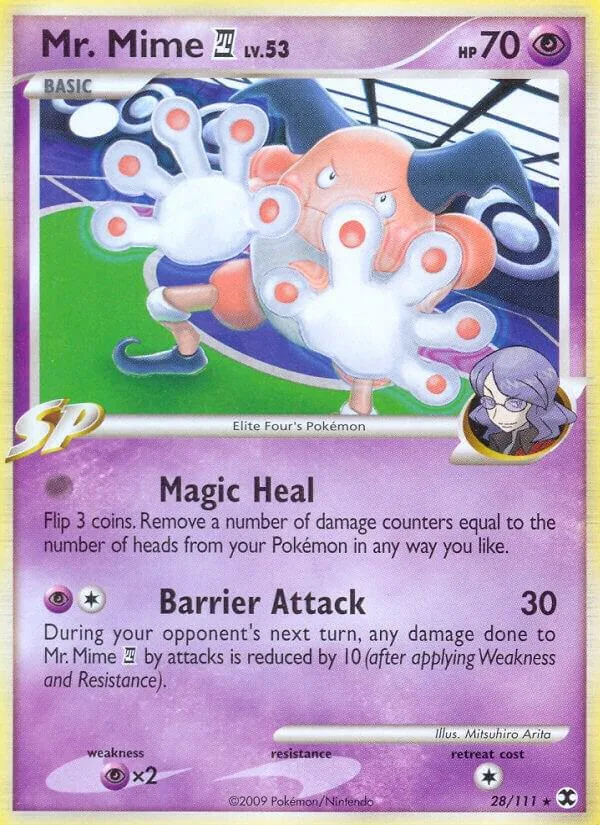 Mr. Mime E4 card front