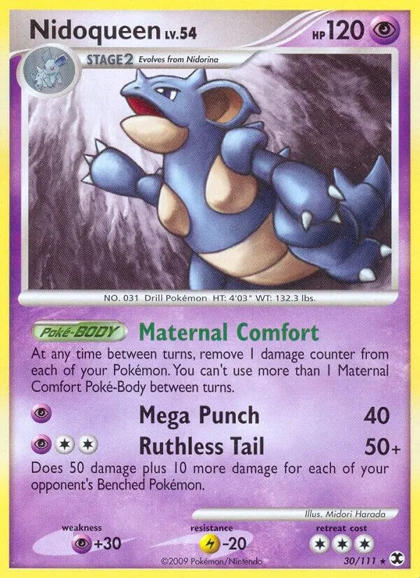 Nidoqueen card front