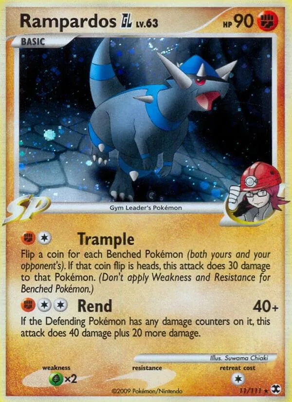 Rampardos GL card front