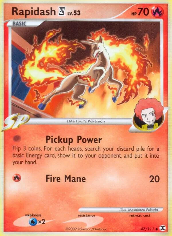 Rapidash E4 card front