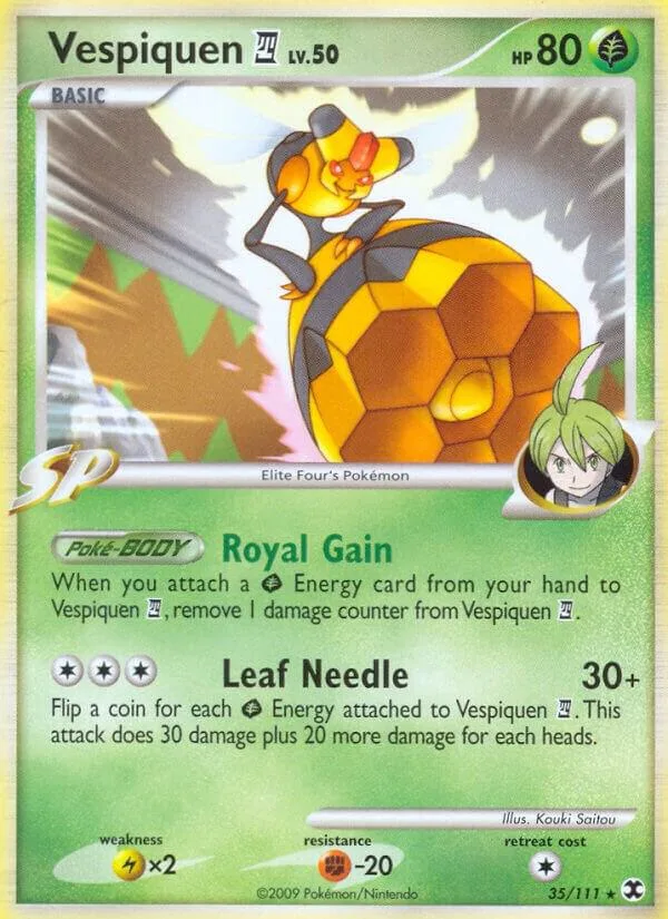 Vespiquen E4 card front
