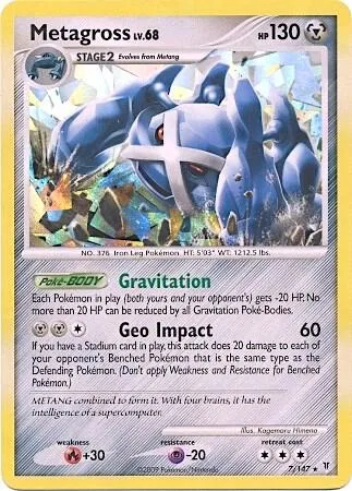 Metagross (Cracked Ice Holo) thumbnail