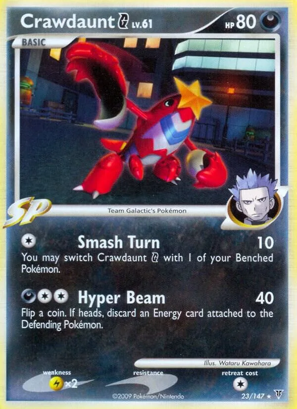 Crawdaunt G card front