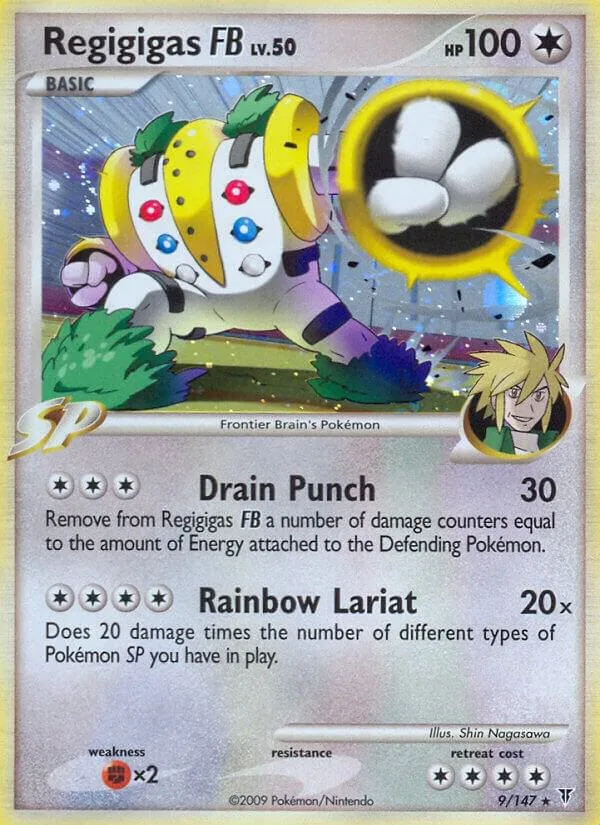 Regigigas FB card front