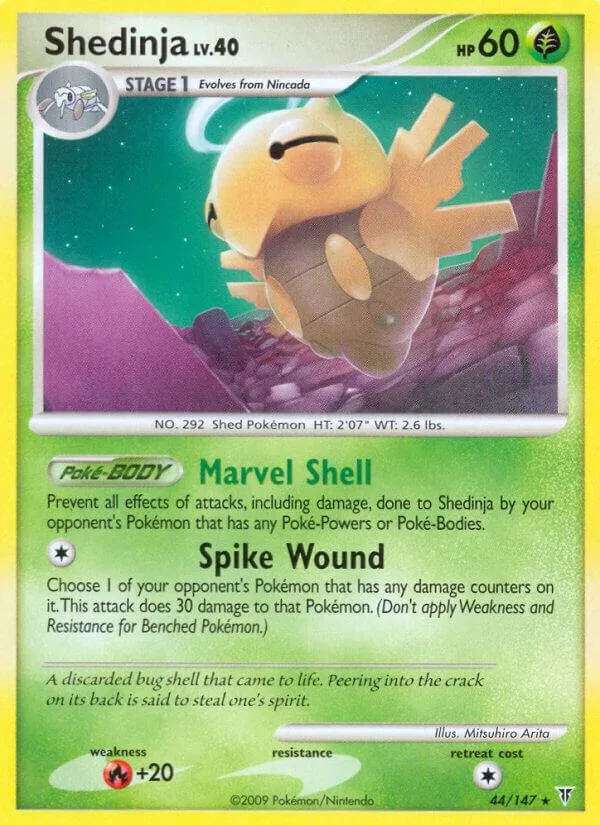 Shedinja card front