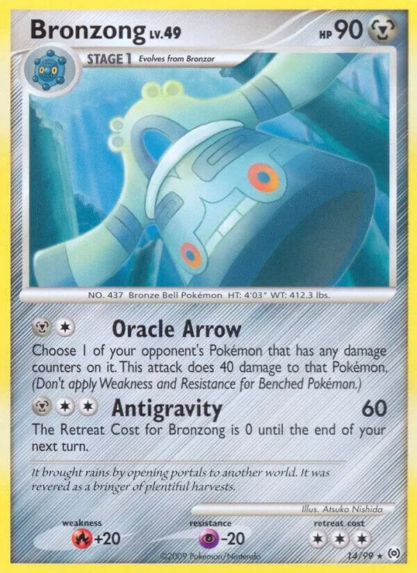 Bronzong card front