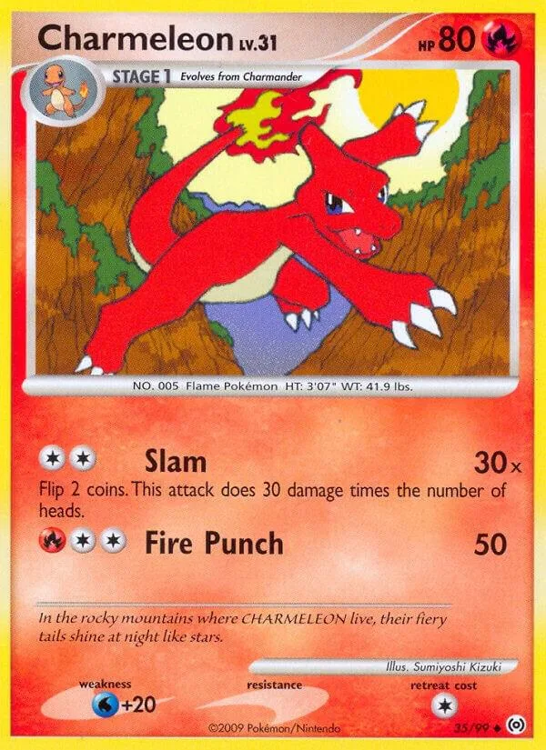 Charmeleon card front