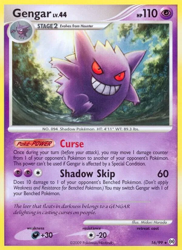 Gengar card front