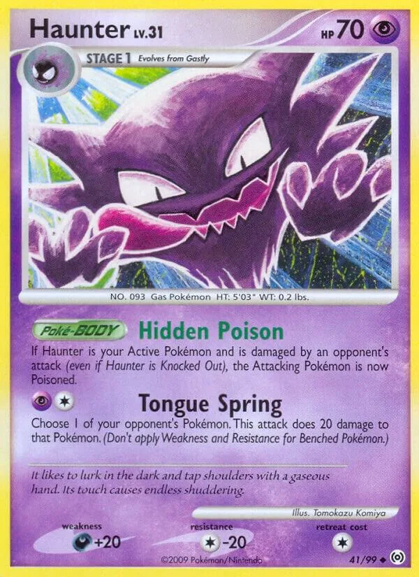 Haunter card front